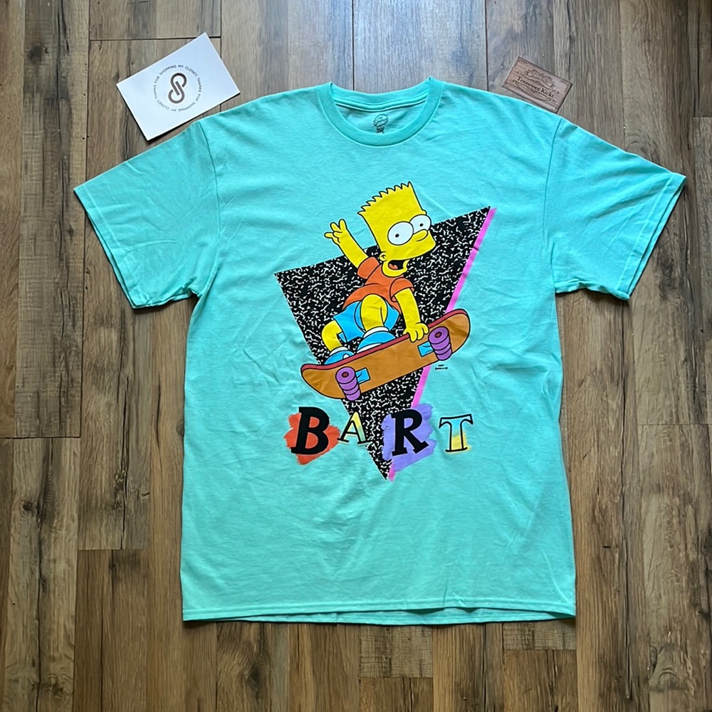 Bart Simpson Graphic T-shirt mens size large. 100% Cotton.